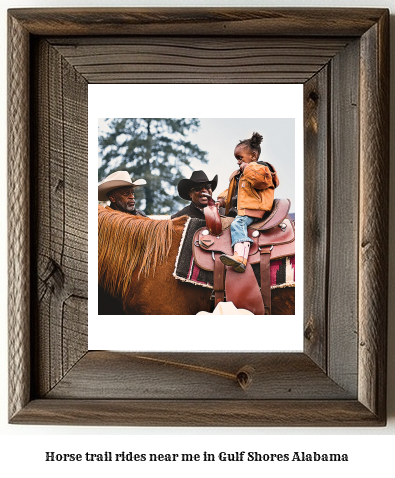 horse trail rides near me in Gulf Shores, Alabama